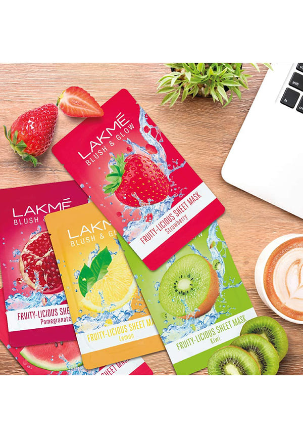 Blush & Glow Pomegranate Sheet Mask – thumbnail 5