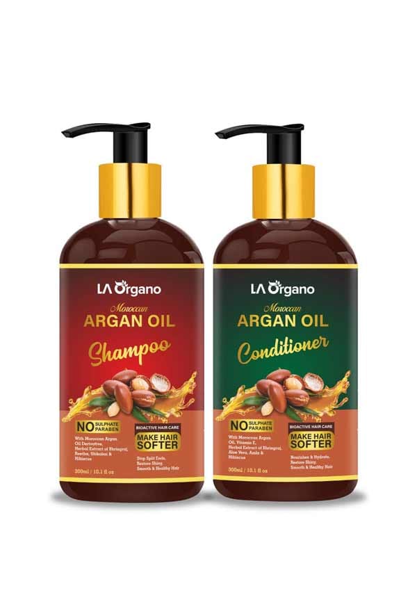 Argan Shampoo & Conditioner For Shiny & Healthy Hair