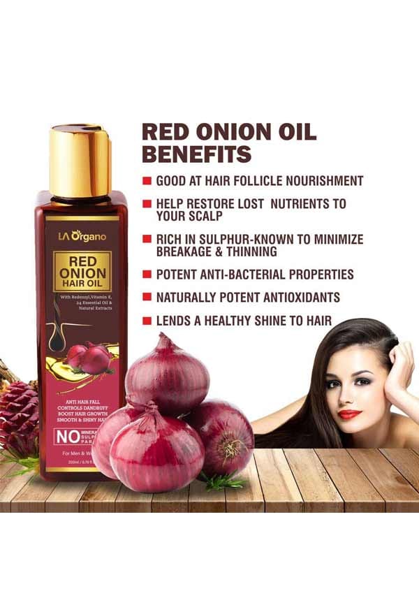 Red Onion Hair Oil – thumbnail 3