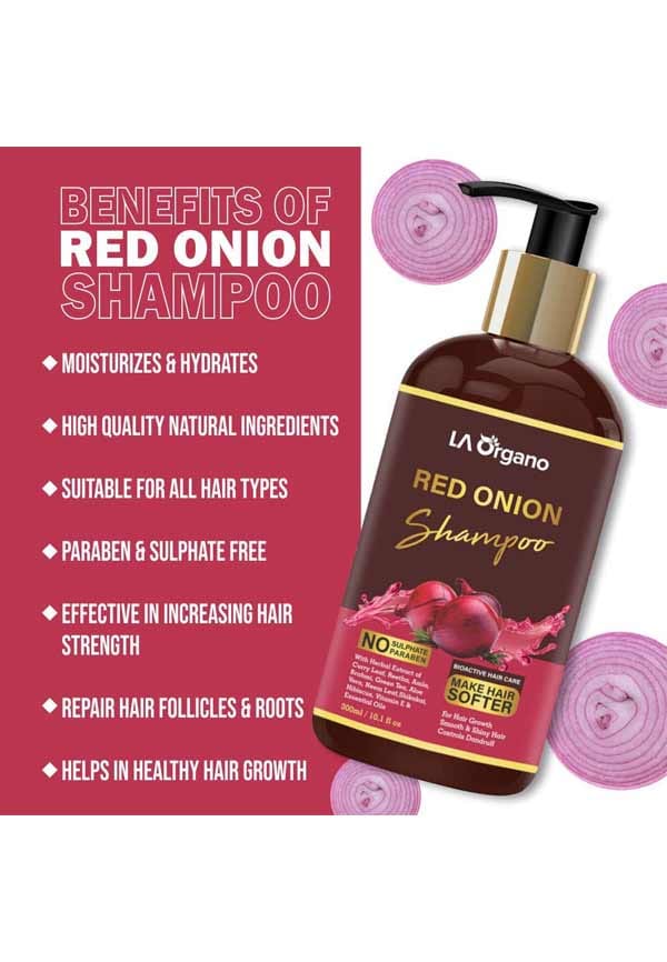 Red Onion Hair Shampoo – thumbnail 3