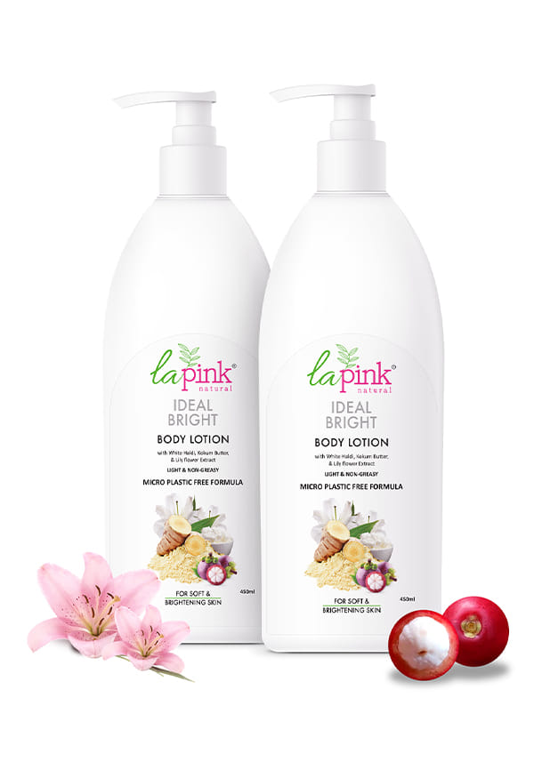 Ideal Bright Body Lotion With White Haldi & Lily Flower