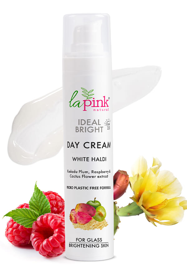 Ideal Bright Day Cream With White Haldi & Kakadu Plum for Brightened Glass Skin Ideal Bright Day Cream With White Haldi & Kakadu Plum for Brightened Glass Skin