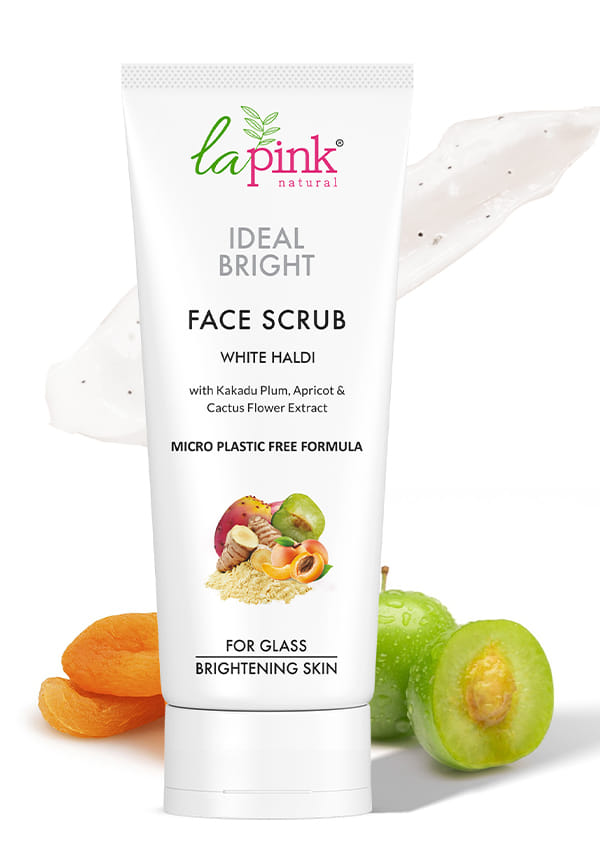 Ideal Bright Face Scrub With White Haldi & Kakadu Plum