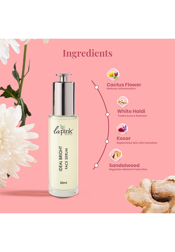 Ideal Bright Face Serum With White Haldi & Sea Lettuce Flakes – thumbnail 4