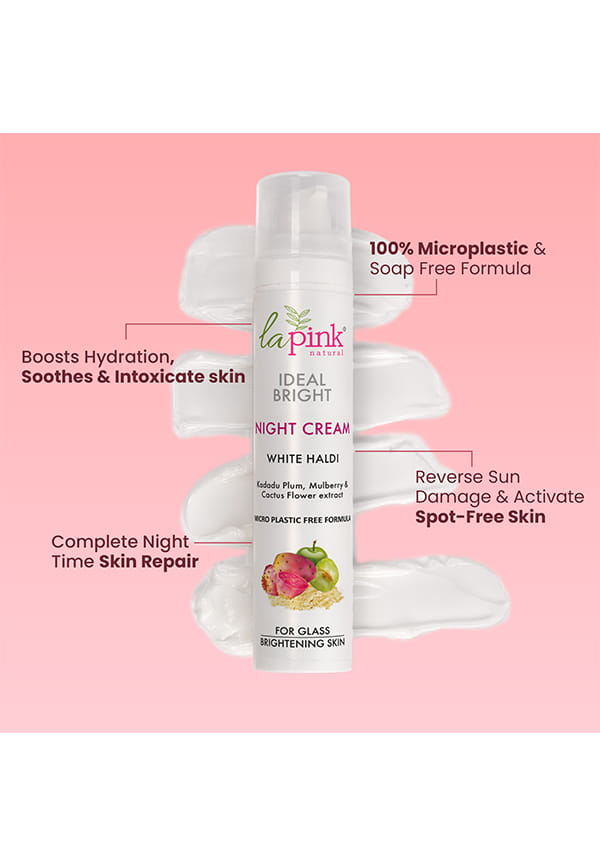 Ideal Bright Night Cream With White Haldi & Kakadu – thumbnail 2