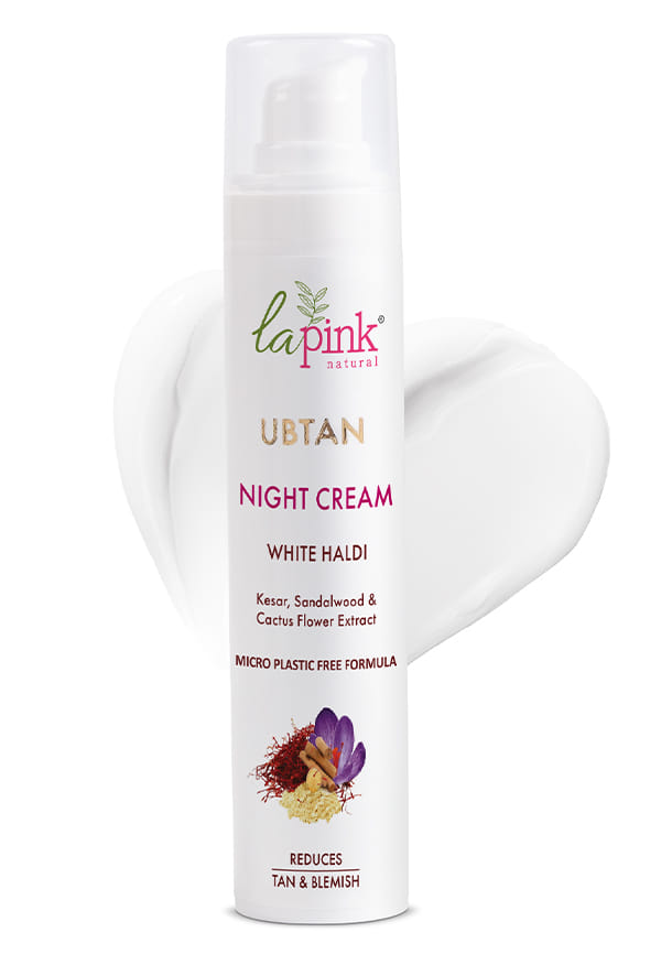Ubtan White Haldi Night Cream With Saffron for Tan Removal Ubtan White Haldi Night Cream With Saffron for Tan Removal