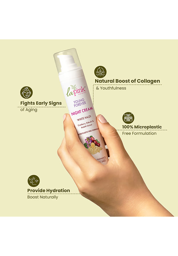 Young Forever Night Cream With White Haldi To Enhance Radiance – thumbnail 2