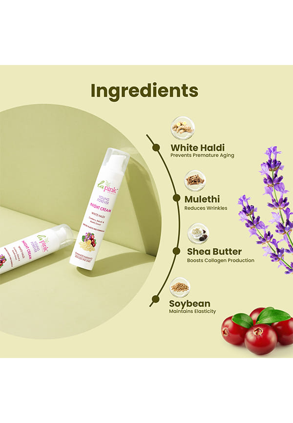 Young Forever Night Cream With White Haldi To Enhance Radiance – thumbnail 4