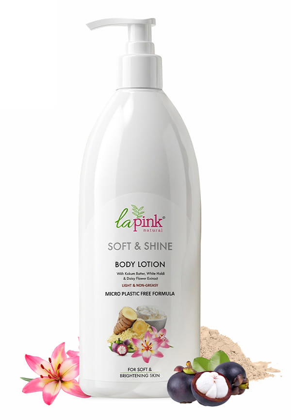 Soft and Shine Body Lotion With White Haldi & Daisy Flower To Enhance Radiance