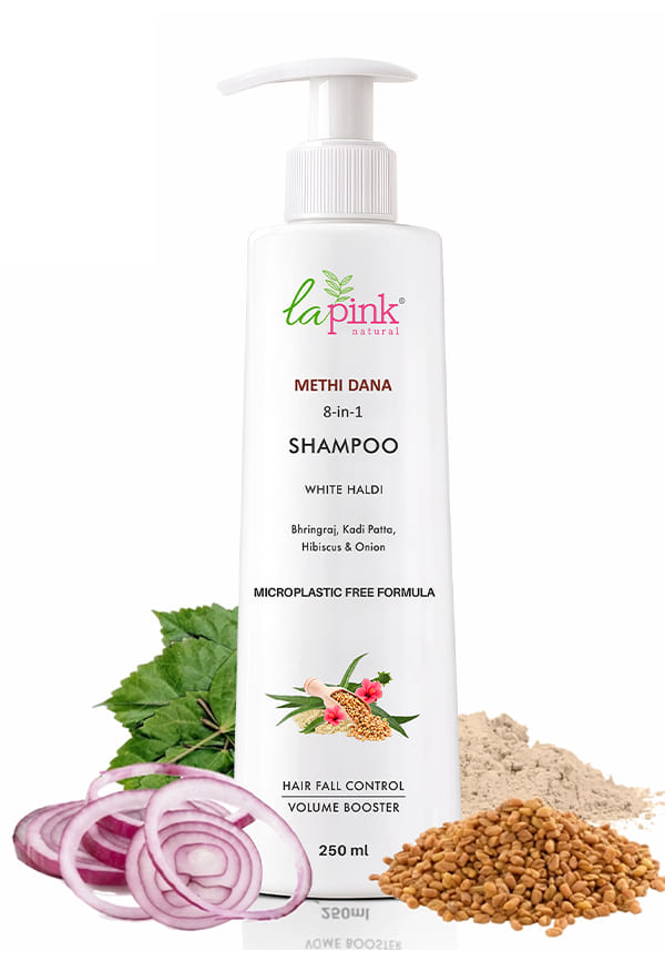 Methi Dana 8-in-1 Shampoo for Hair Fall Control