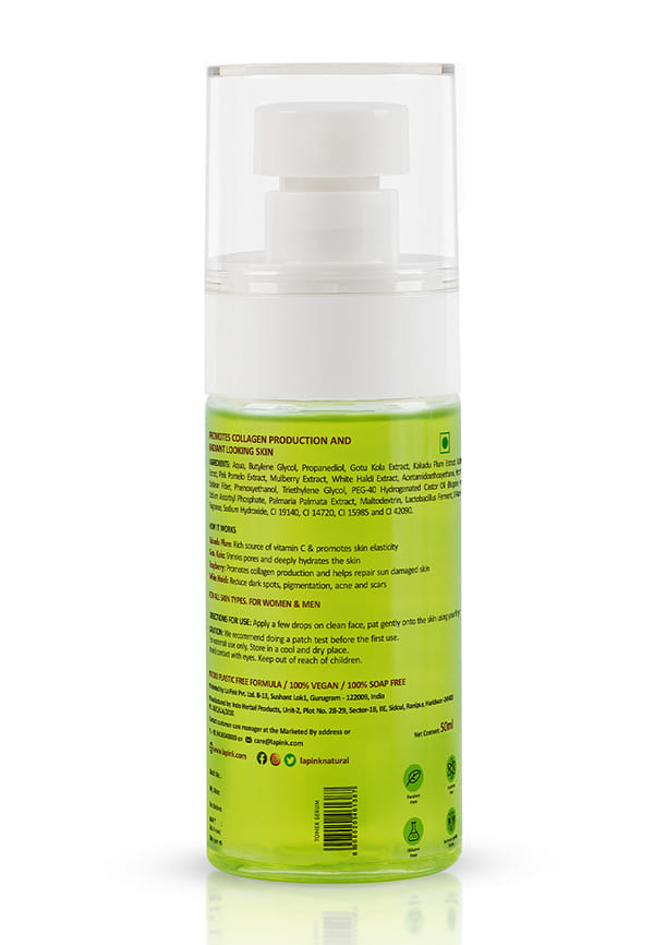 Vitamin C Toner Serum with White Haldi for Glowing and Radiant Skin – thumbnail 2