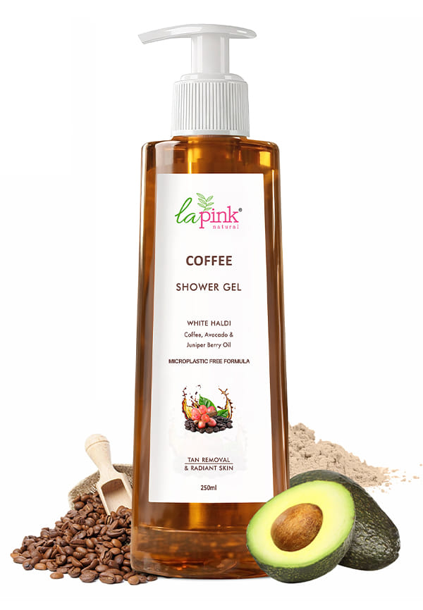 Coffee Shower Gel with White Haldi for Tan Removal and Radiant Skin Coffee Shower Gel with White Haldi for Tan Removal and Radiant Skin