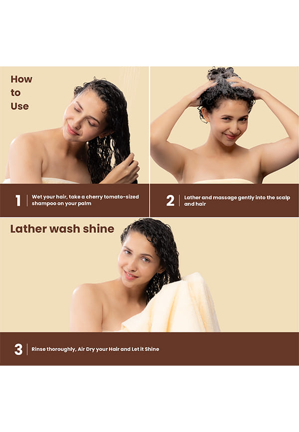 Lemon Ginger Shampoo with White Haldi to Control Dandruff & Soothe Itchy Scalp – thumbnail 5