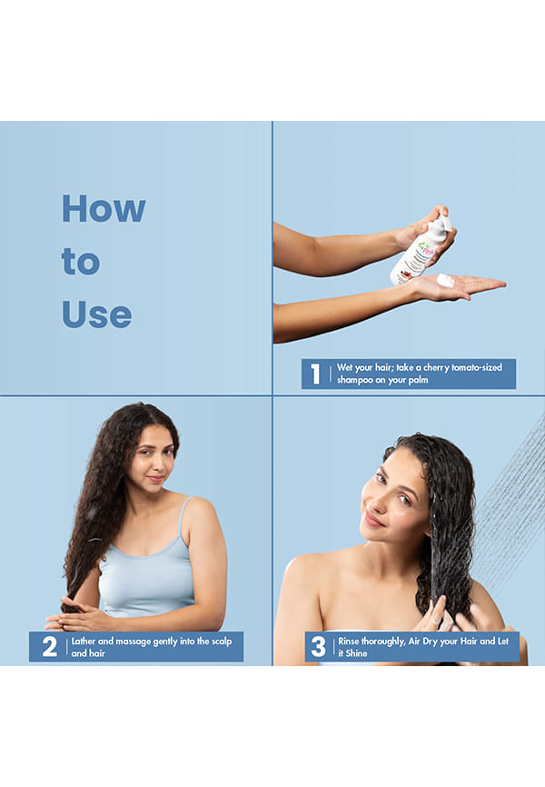 Color Protect Quinoa Protein Shampoo with White Haldi for Color-treated Hair – thumbnail 4