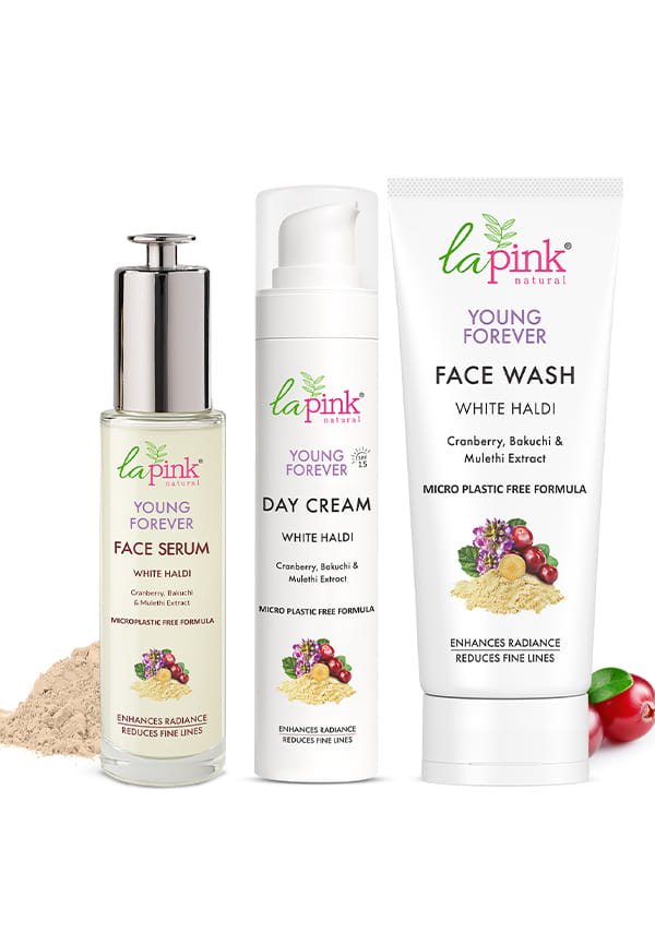 Young Forever Complete Skincare Combo with 100% Microplastic Free Formula, Reduces Fine Lines Young Forever Complete Skincare Combo with 100% Microplastic Free Formula, Reduces Fine Lines
