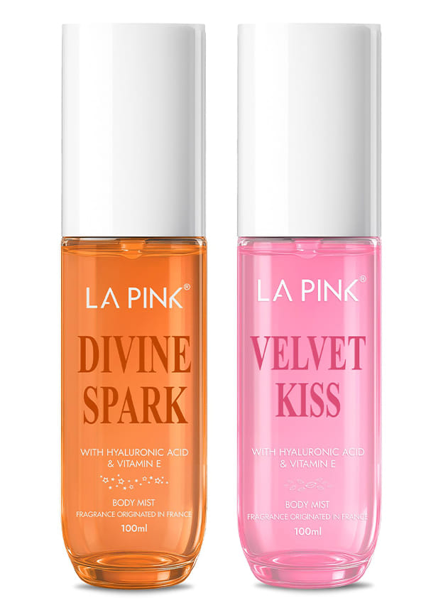 Divine Spark & Velvet Kiss Perfume Body Mist Combo Divine Spark & Velvet Kiss Perfume Body Mist Combo