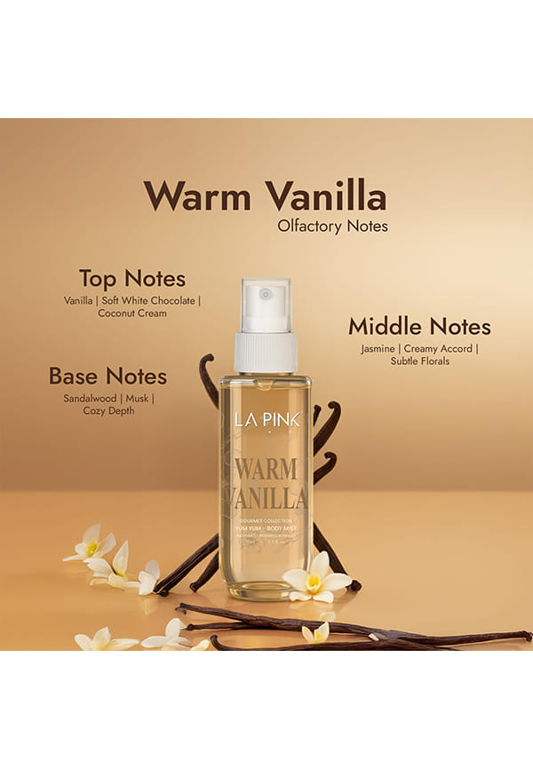 Warm Vanilla Gourmet Body Mist – thumbnail 2