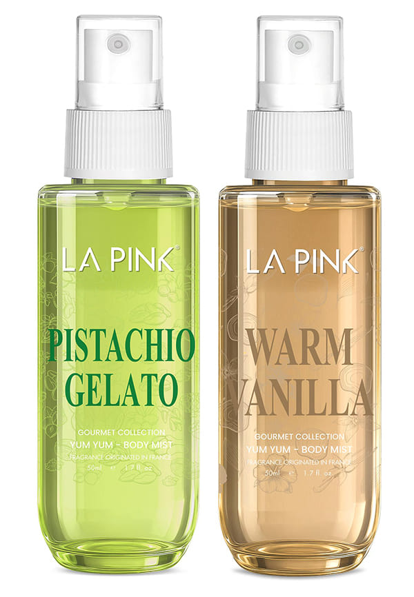 Warm Vanilla & Pistachio Gelato Body Mist Perfume Combo Warm Vanilla & Pistachio Gelato Body Mist Perfume Combo