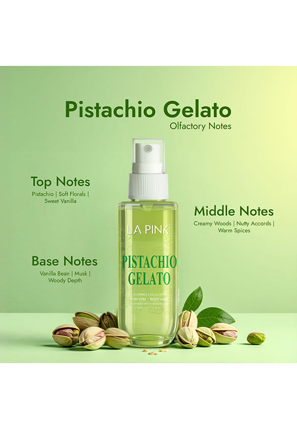 Warm Vanilla & Pistachio Gelato Body Mist Perfume Combo – thumbnail 2