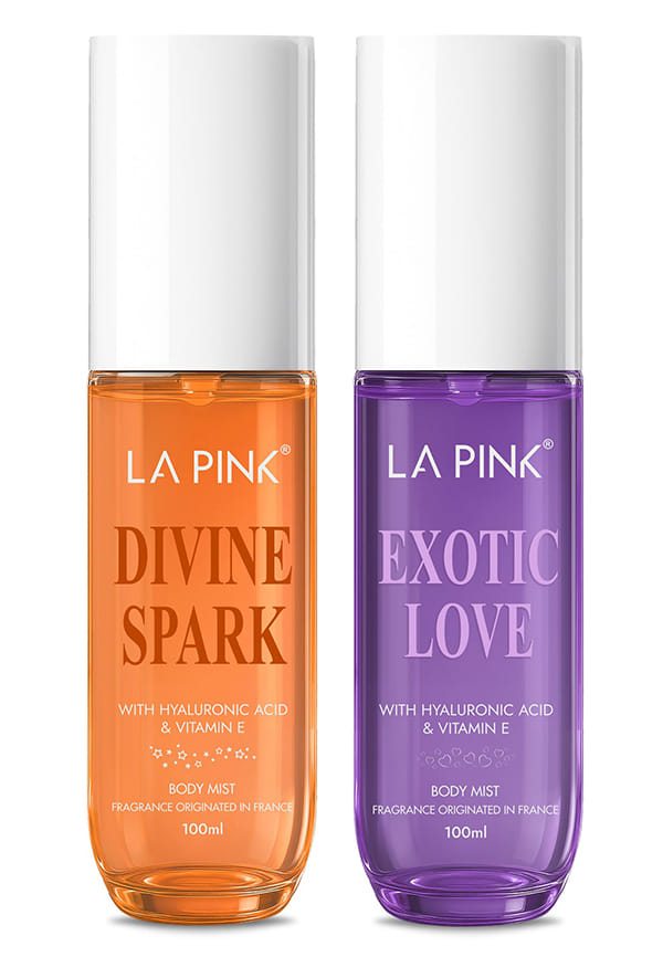 Divine Spark & Exotic Love Perfume Body Mist Combo Divine Spark & Exotic Love Perfume Body Mist Combo