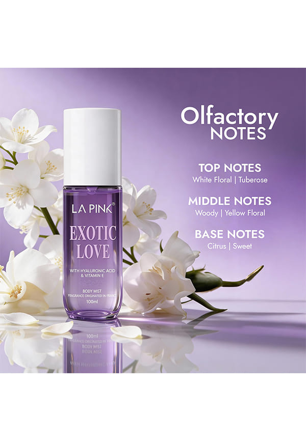 Golden Muse & Exotic Love Perfume Body Mist Combo – thumbnail 3
