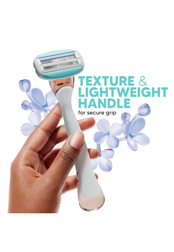 Letssshave Evior Trial Pack Razor for Women with All Our 2 Best Blades + 1 Handle, Pack of 3, Craft your own Shaving Masterpiece with Dual Moisture Bar & Micro Comb Guard Bar, Razor for full body – thumbnail 4