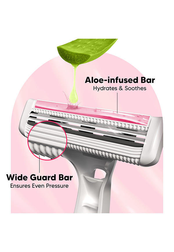Evior Disposable Body Hair Removal Shaving Razor – thumbnail 3
