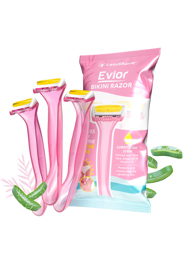 LetsShave Evior Bikini Line Trimming Razor for Women LetsShave Evior Bikini Line Trimming Razor for Women