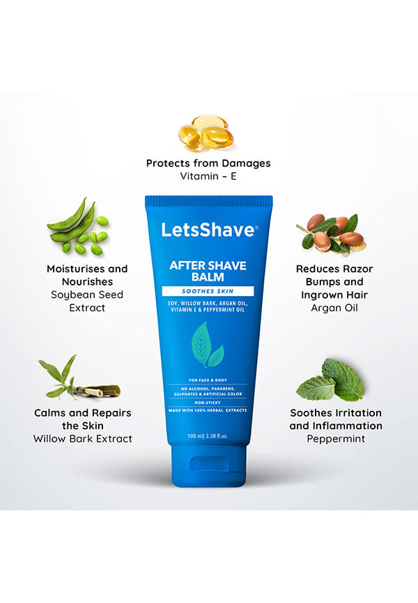 LetsShave 7-Month Shave Pack with World's First and Only 7 Blade Razor | Shaving Kit with (1) Razor Handle + (2) Pro 7 Max + (2) Pro 6 + (2) Pro 3 Blades + Transparent Shave Gel (15ml) + After Shave Balm (30ml) + Travel Cap – thumbnail 7