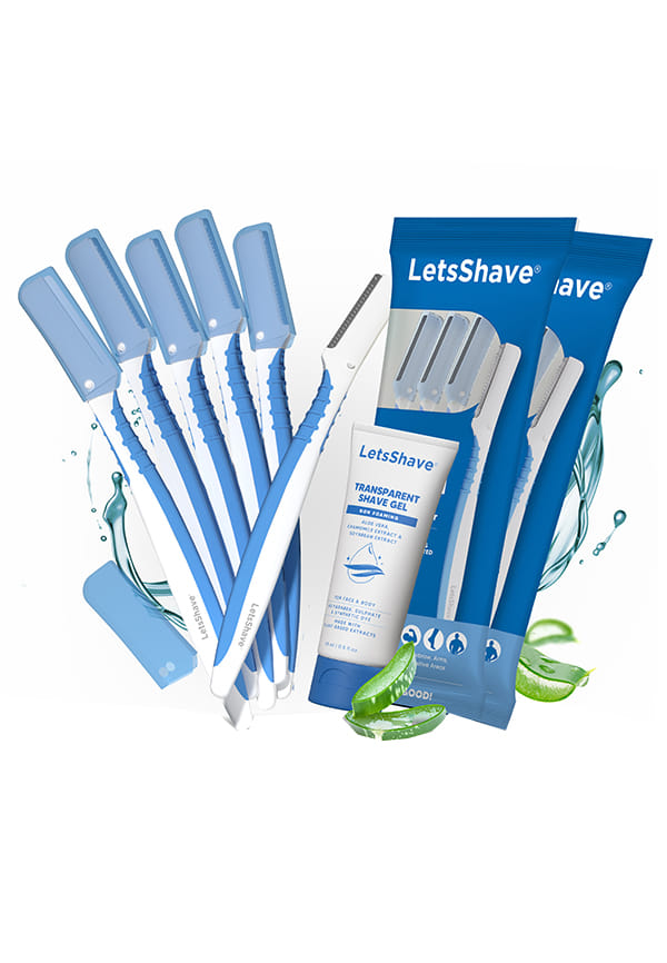 LetsShave Pro Styler for Men Beard, Reusable, Pack of 6, +1 Transparent Shave Gel 15ml, Beard Shaper, Multi Grooming, Face Razor for Men, Beard Pen Styler, 120 Days of Styling LetsShave Pro Styler for Men Beard, Reusable, Pack of 6, +1 Transparent Shave Gel 15ml, Beard Shaper, Multi Grooming, Face Razor for Men, Beard Pen Styler, 120 Days of Styling