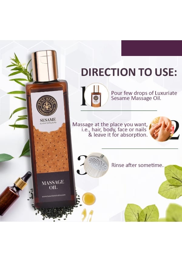 100% Pure Natural Sesame Oil – thumbnail 2