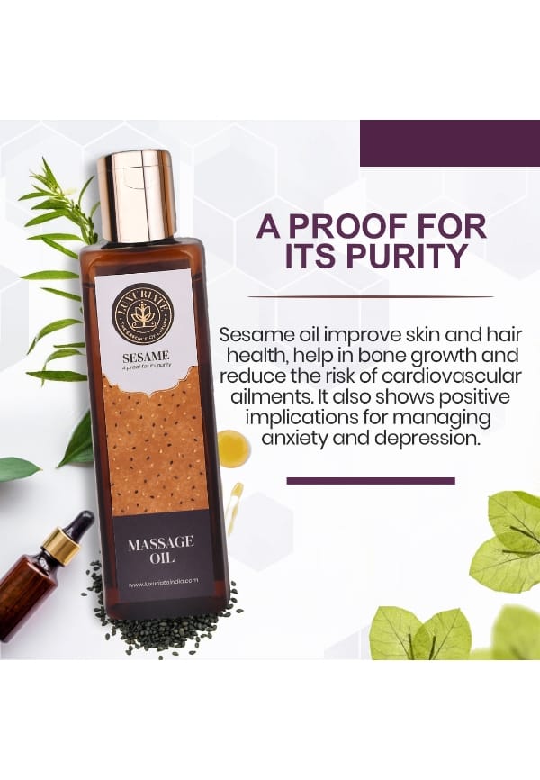 100% Pure Natural Sesame Oil – thumbnail 3