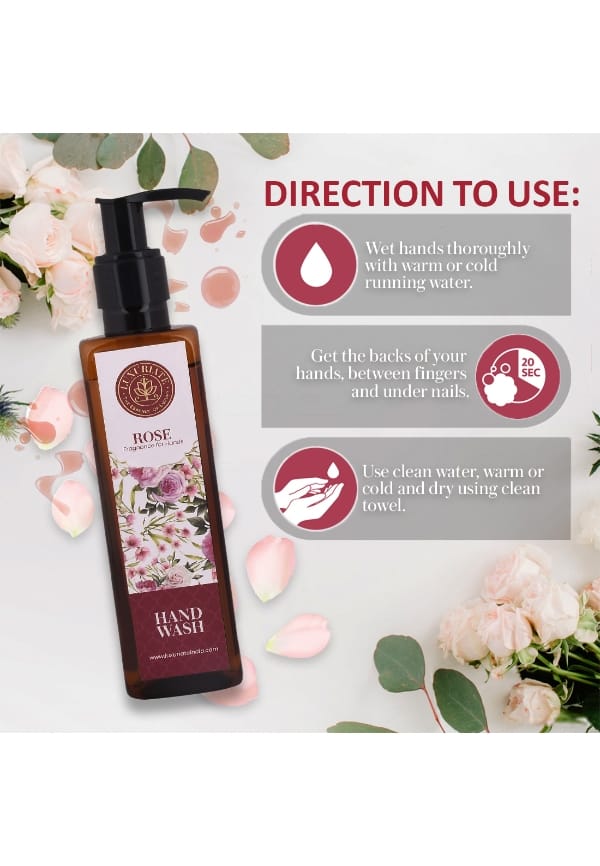 Natural Rose Hand Wash – thumbnail 2