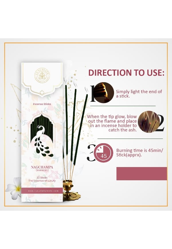 Naag Champa Incense Agarbatti Sticks – thumbnail 2