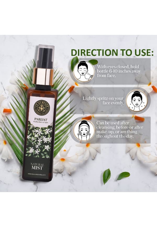 Pure and Natural Body/Face Parijat Mist Spray – thumbnail 2