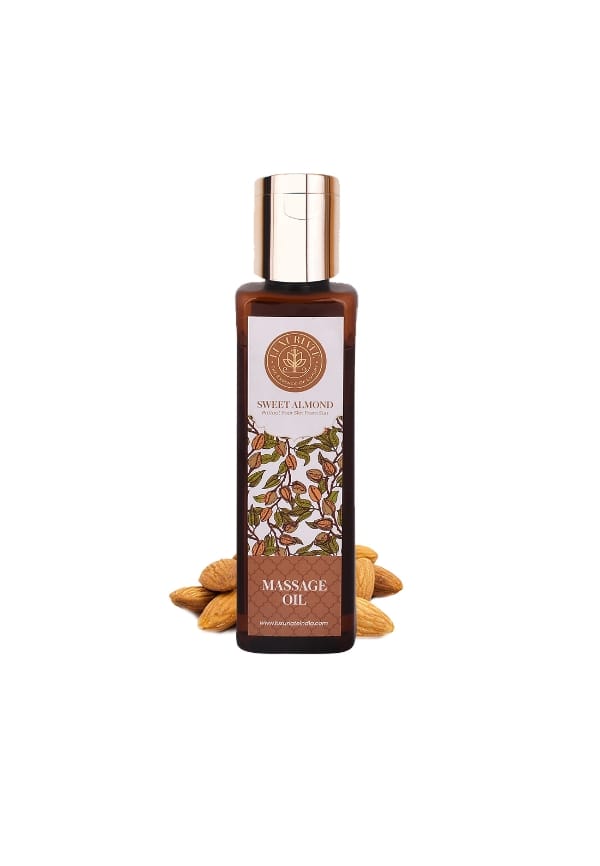 Sweet Almond Natural and Herbal Massage Oil for Hair and Skin