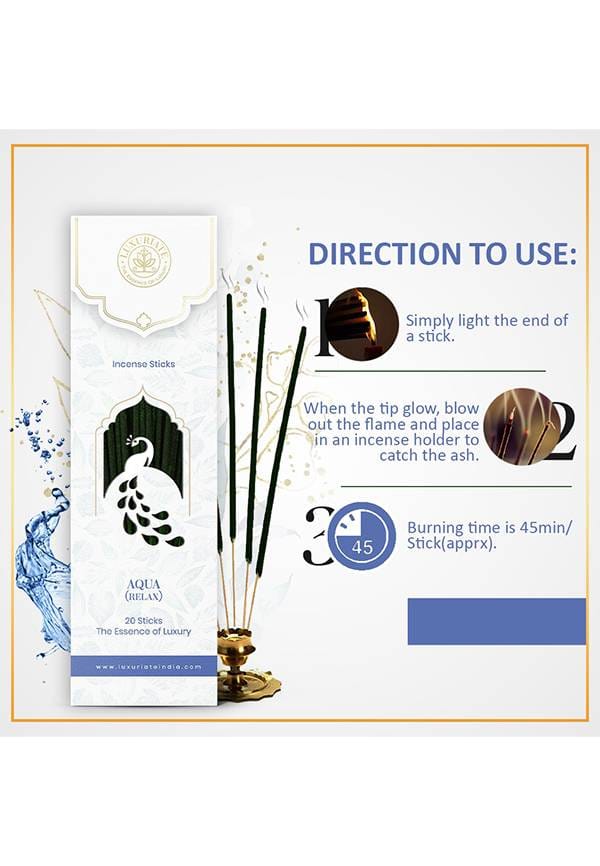 Aqua Breeze Organic Agarbatti Sticks – thumbnail 3