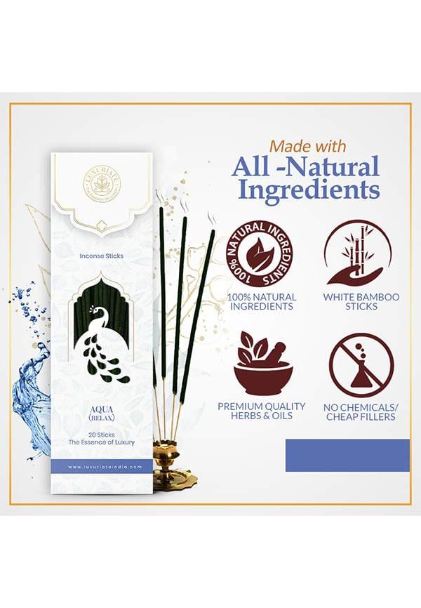 Aqua Breeze Organic Agarbatti Sticks – thumbnail 4