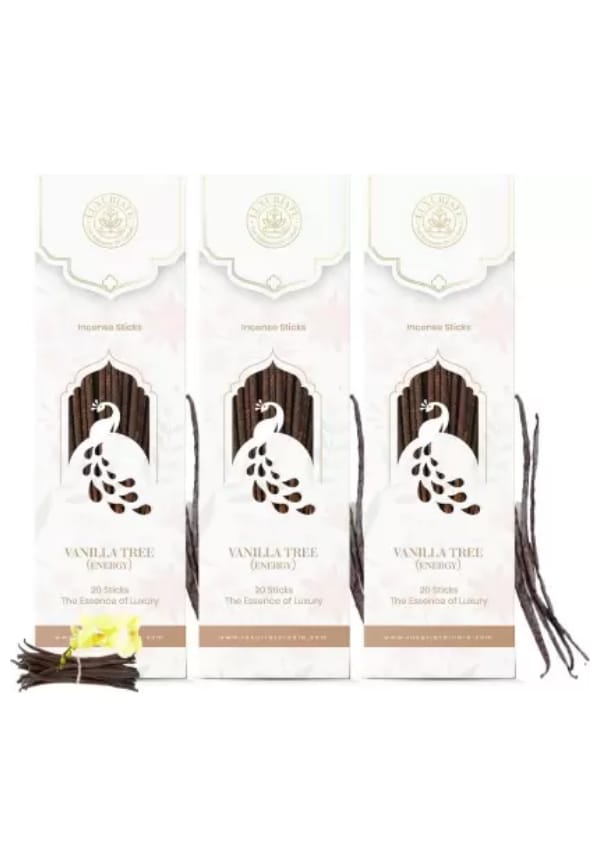 Vanilla Fragrance Natural and Non-Toxic Incense Sticks