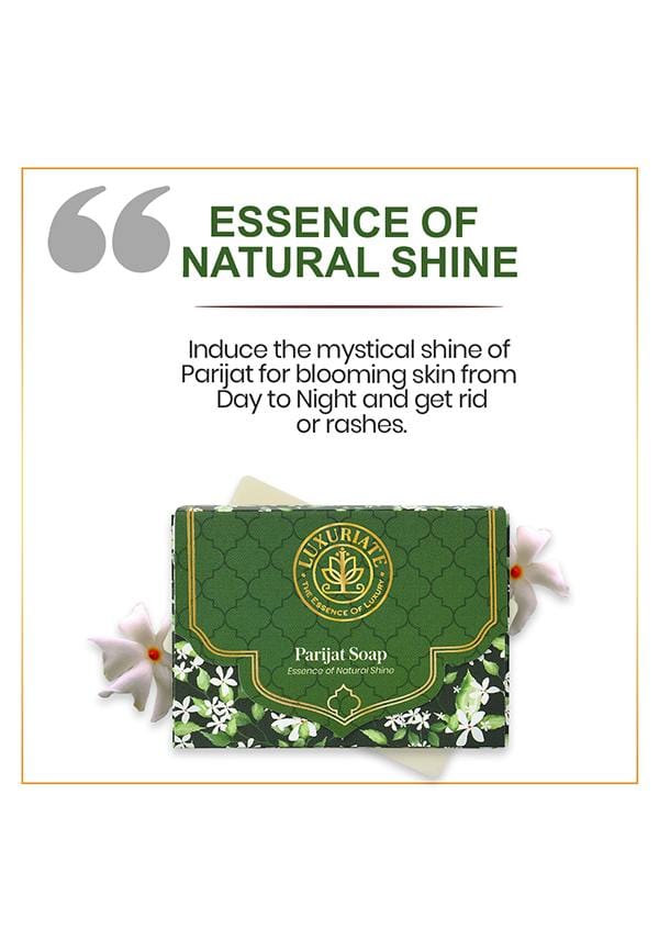 Parijat Essence of Natural Shine Saop Bar 125gm [combo packof 3 pcs] – thumbnail 3
