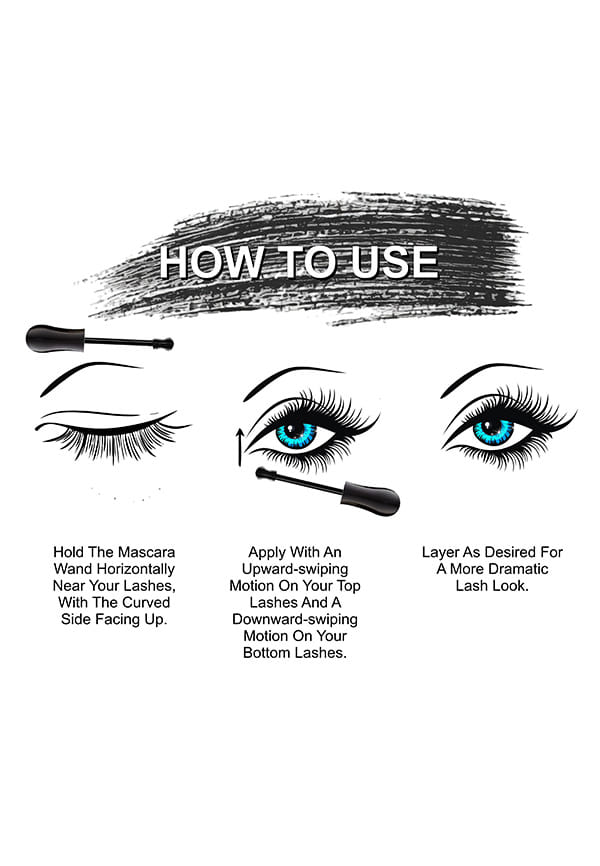 Lash Drama Mascara - Voluminous, Lengthening & Waterproof – thumbnail 4