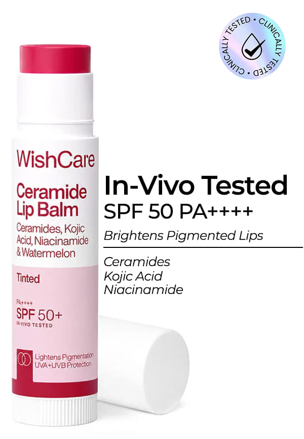Tinted Ceramide Lip Balm with SPF50 PA+++ Tinted Ceramide Lip Balm with SPF50 PA+++