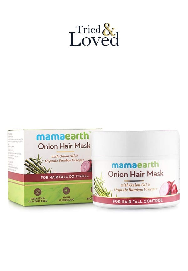 Onion Hair Mask With Onion & Organic Bamboo Vinegar