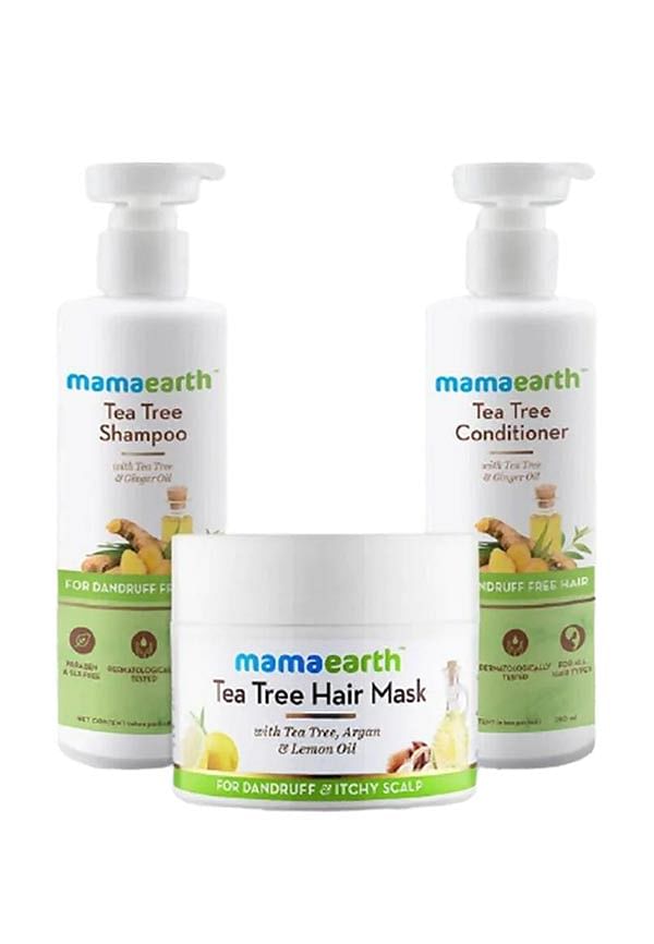 Mamaearth Tea Tree Anti Dandruff Shampoo 250ml  MinerwaShopping