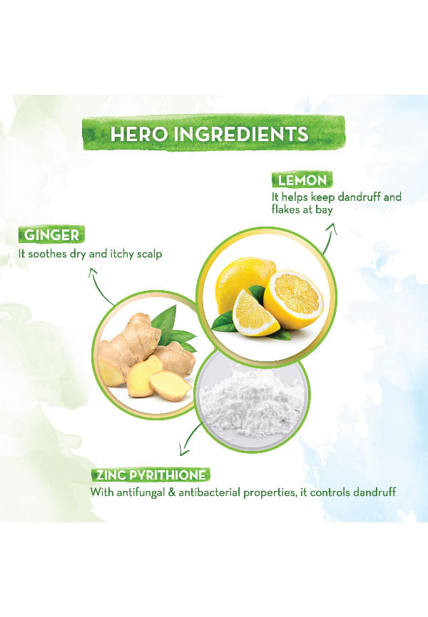 Lemon Anti-Dandruff Conditioner with Lemon & Ginger – thumbnail 3