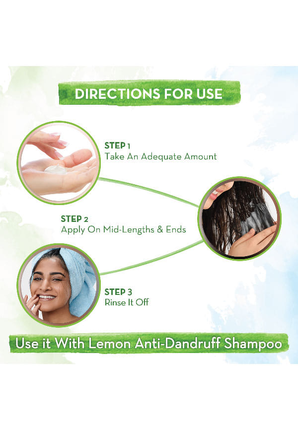 Lemon Anti-Dandruff Conditioner with Lemon & Ginger – thumbnail 4