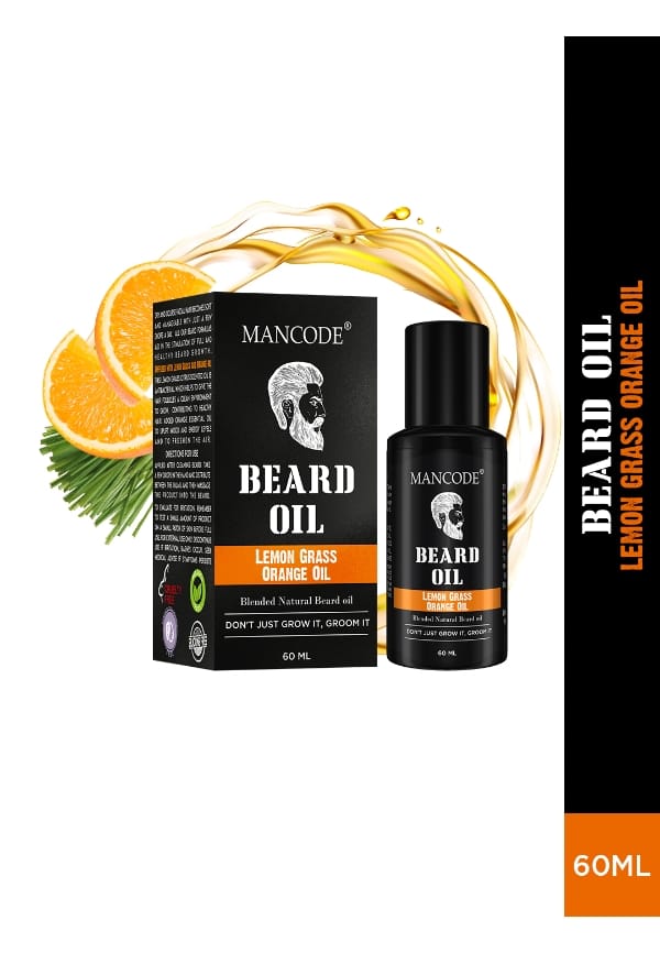Beard Oil - Lemon Grass & Orange Oil – thumbnail 2
