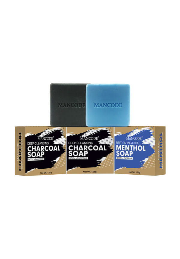 Charcoal Deep Cleansing, Charcoal Deep Cleansing And Refreshing Cool Menthol Soap