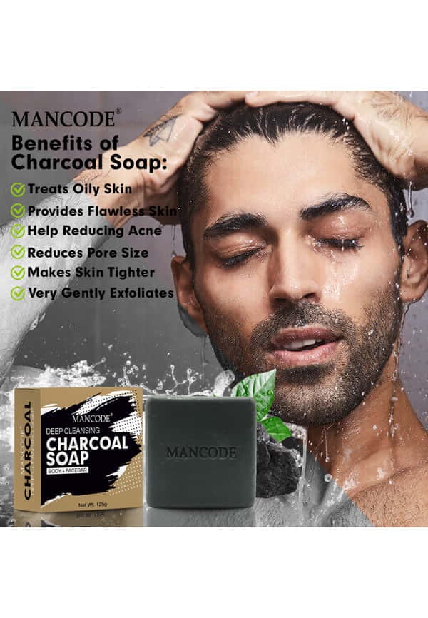 Charcoal Deep Cleansing, Charcoal Deep Cleansing And Tea Tree Oil Control Soap – thumbnail 2