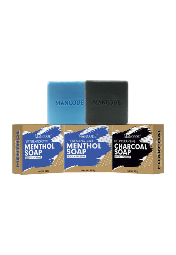 Refreshing Cool Menthol, Refreshing Cool Menthol And Charcoal Deep Cleansing Soap